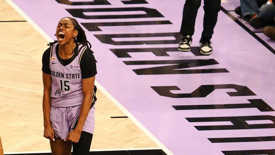 Valkyries use stifling defense to move within 1 win of WNBA title 