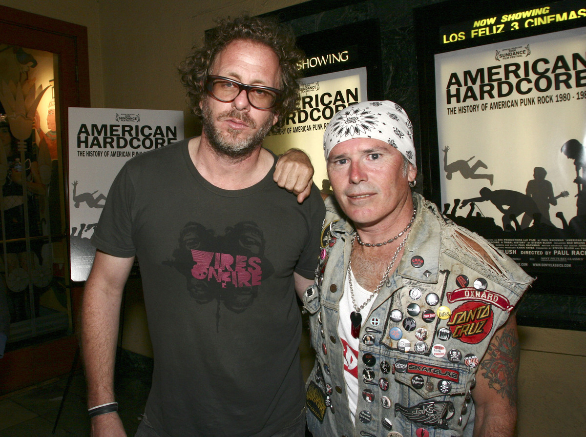 Zander Schloss of the Circle Jerks and Brandon CruzPaul Redmond/WireImage