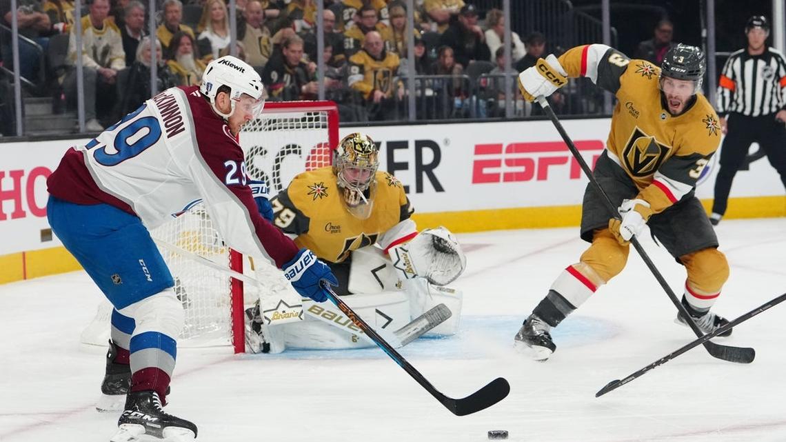 MacKinnon ailing as Avs face must-win Game 4 vs. Knights