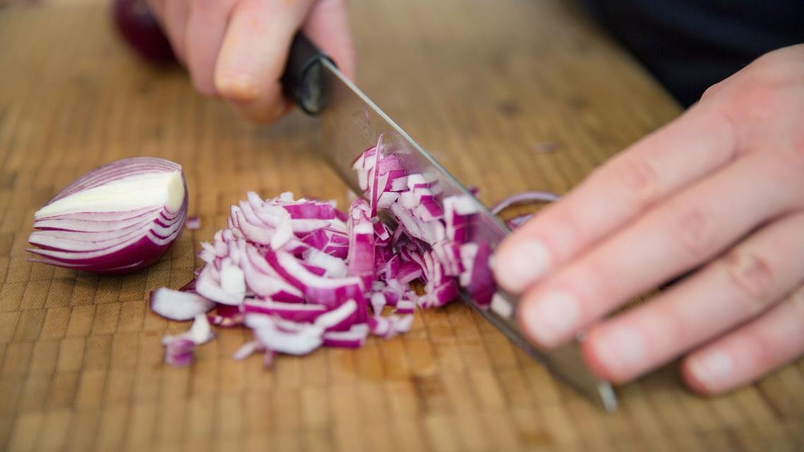 Ways to slice onions without your eyes watering