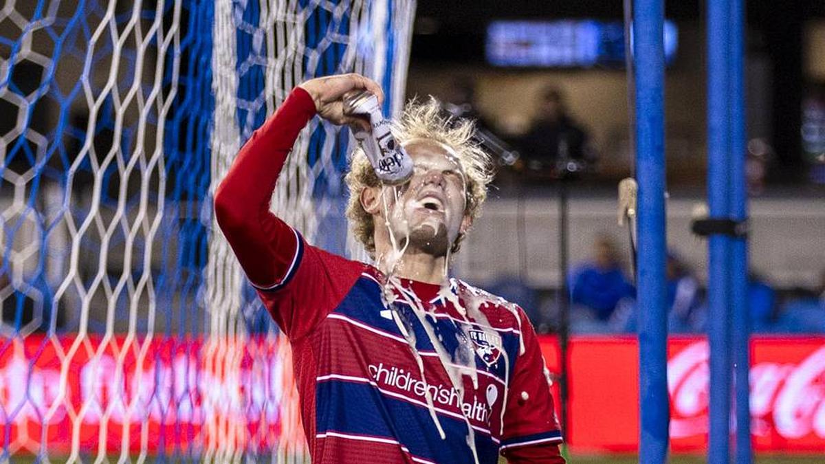  FC Dallas striker Sam Sarver has become a viral sensation across the sports world. | John Hefti-Imagn Images 