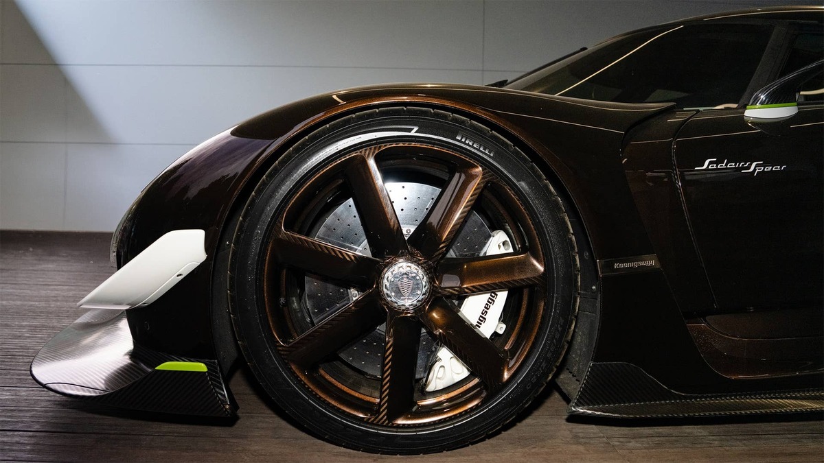  Pirelli P Zero Trofeo RS Tires on a Koenigsegg Sadair Spear Pirelli