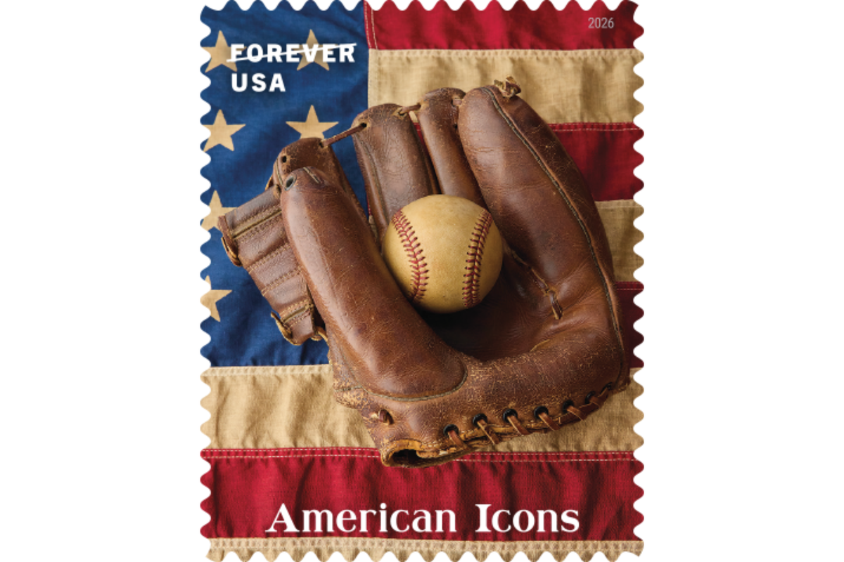  American Icons stamp collection: A Basketball Glove 