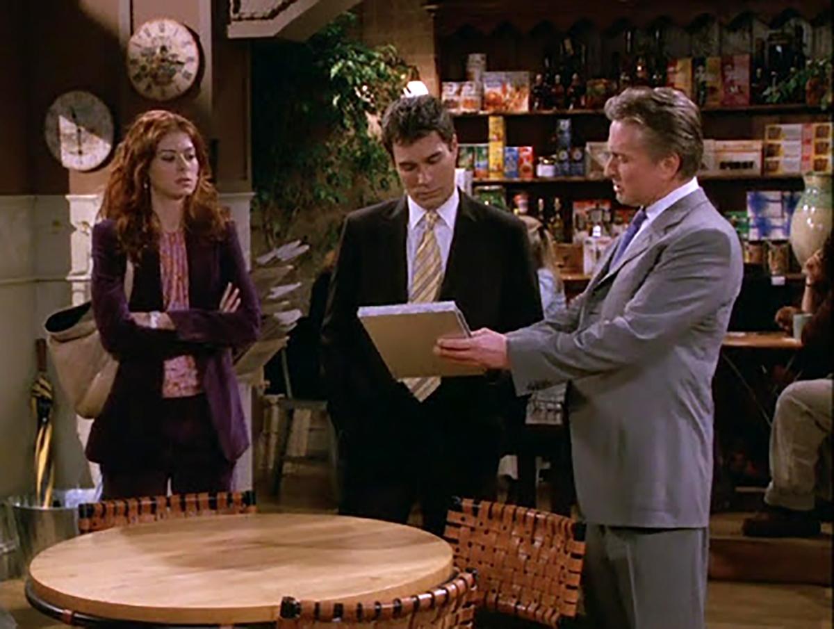 Michael Douglas on ‘Will & Grace’©NBC