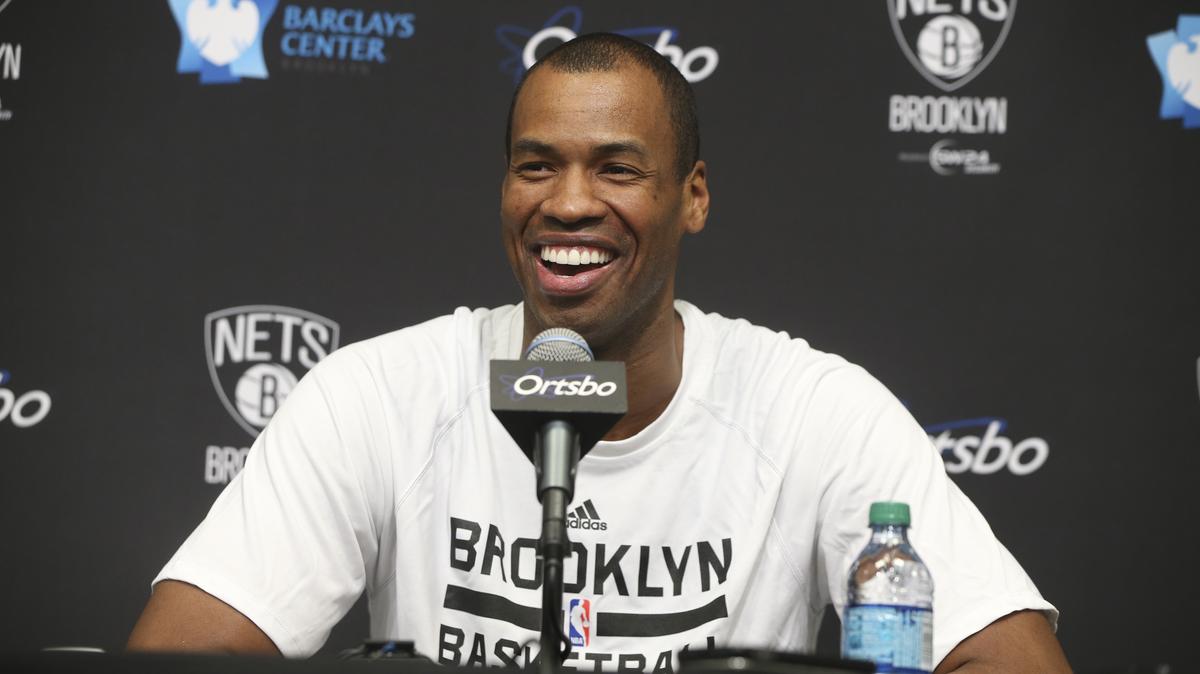 Jason Collins, seen in 2014, was a 7-foot center and NBA journeyman who in 2013 became the first openly gay player in any of the four traditional major American men's sports leagues.