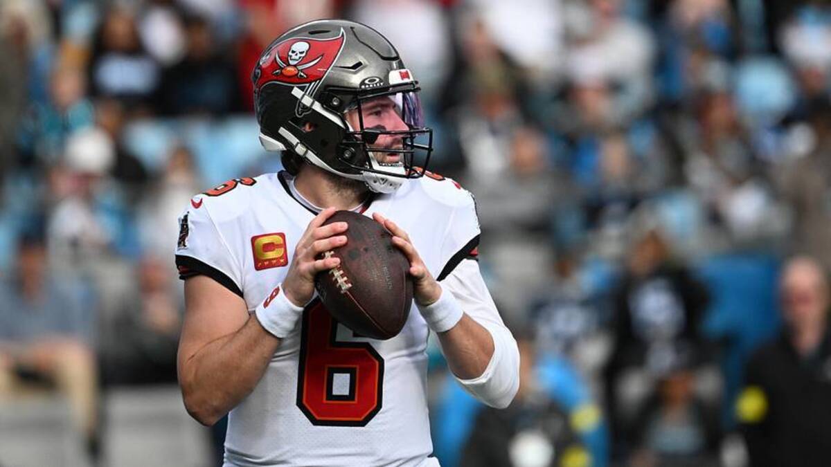  Baker Mayfield is due for an extension with the Buccaneers. | Bob Donnan-Imagn Images 