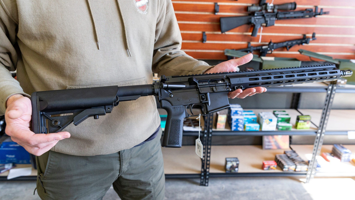 What the Supreme Court's test for gun rules could mean for AR-15s this year 