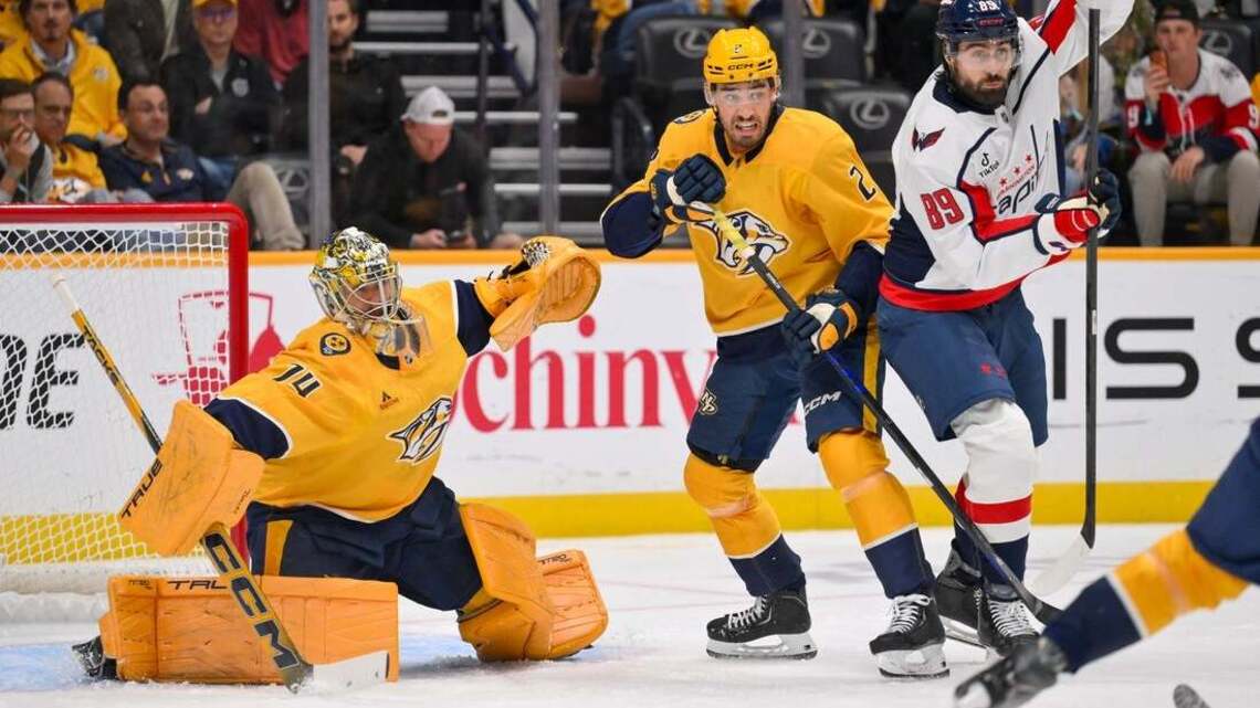 Alex Tuch scores winner as Capitals edge Predators 
