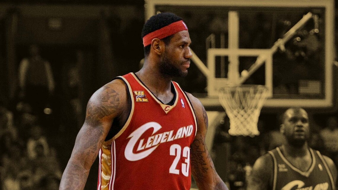 "I don't think about making a change at this point" - LeBron James shut down early rumors of leaving the Cleveland Cavaliers in 2010 