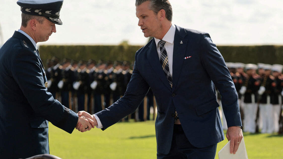 Hegseth to unveil plan cutting top military positions by 20%