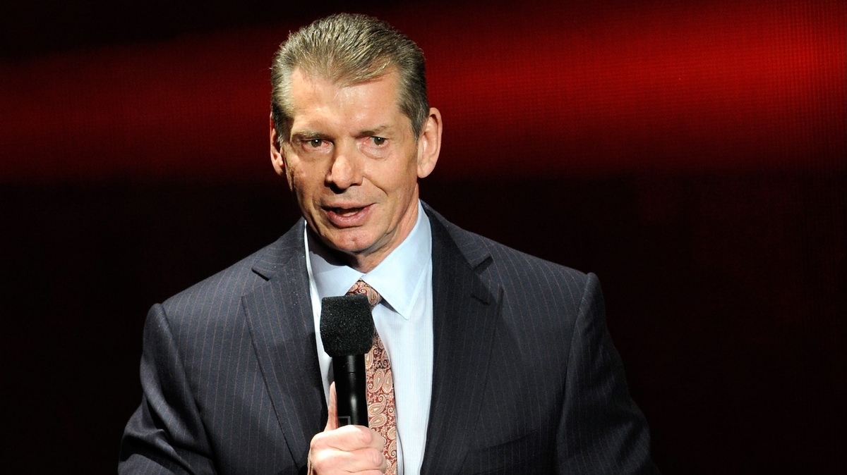 WWE Chairman and CEO Vince McMahon WWE Network at the 2014 International CES at the Encore Theater at Wynn Las Vegas on January 8, 2014 in Las Vegas, Nevada.