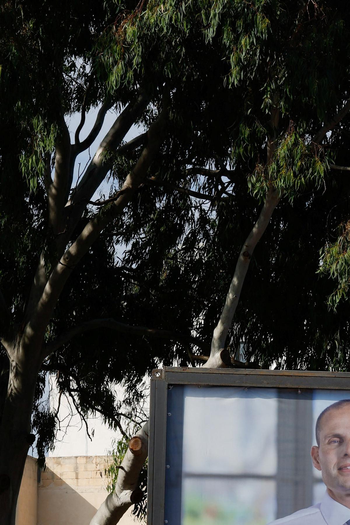 A billboard showing Malta's Prime Minister and Labour Party leader Robert Abela is seen ahead of general elections, in Hamrun, Malta, May 29, 2026. REUTERS/Darrin Zammit Lupi
