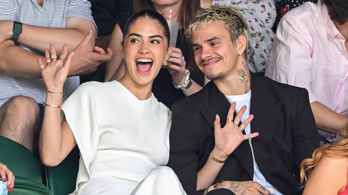  Turnbull, a British model and DJ, and Beckham have been dating for about a year and a half. | Karwai Tang/WireImage 