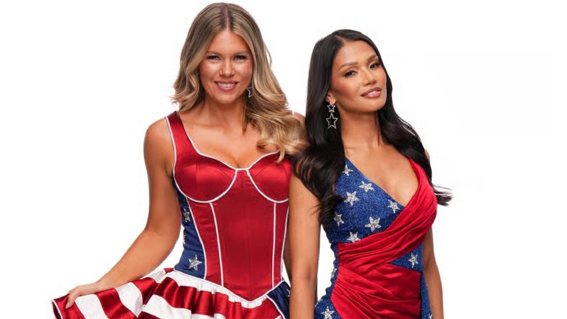 Octagon girls get special outfits for UFC Freedom 250