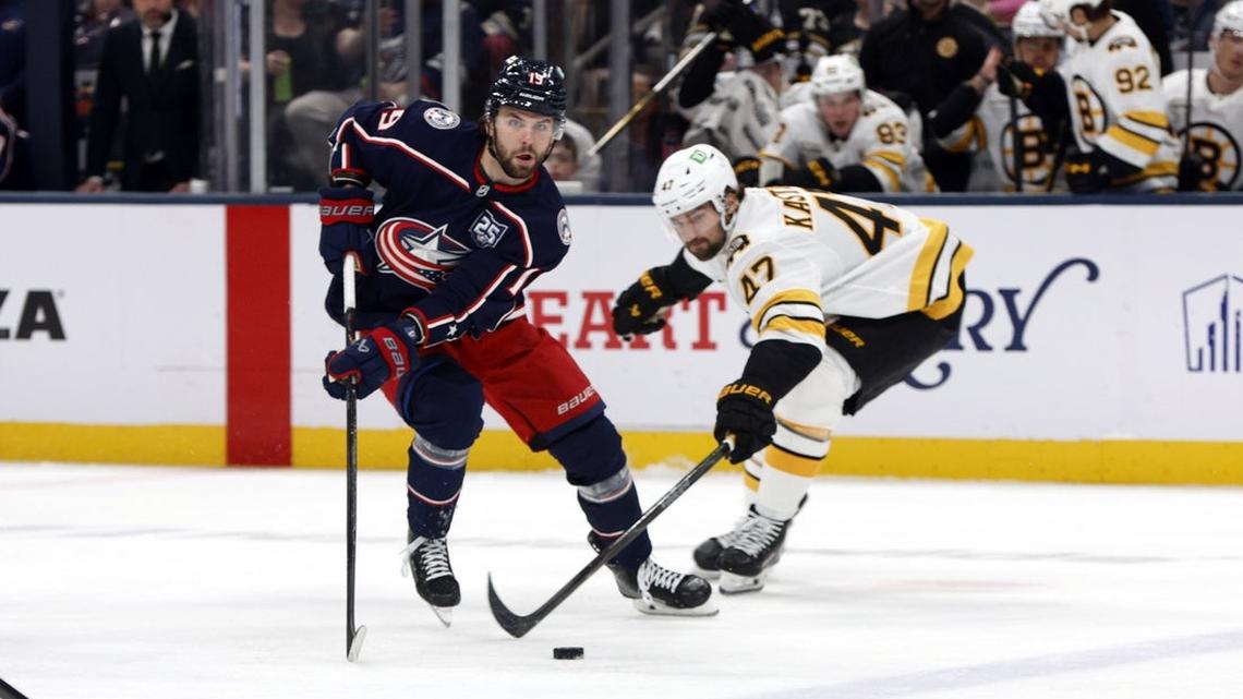 Bruins defeat Blue Jackets in James Hagens' debut 
