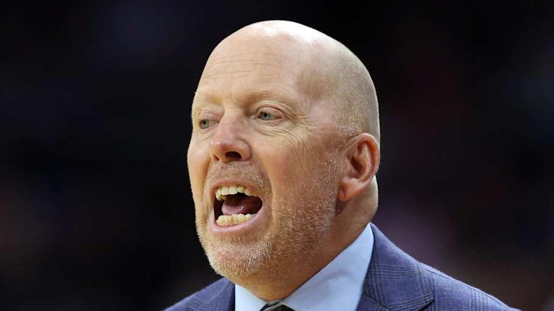  Mar 22, 2026; Philadelphia, PA, USA; UCLA Bruins head coach Mick Cronin reacts in the first half during a second round game of the men's 2026 NCAA Tournament at Xfinity Mobile Arena. Mandatory Credit: Bill Streicher-Imagn Images | Bill Streicher-Imagn Images 