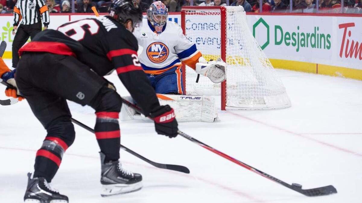 Shane Pinto lifts Senators past Islanders in shootout | Raleigh News ...