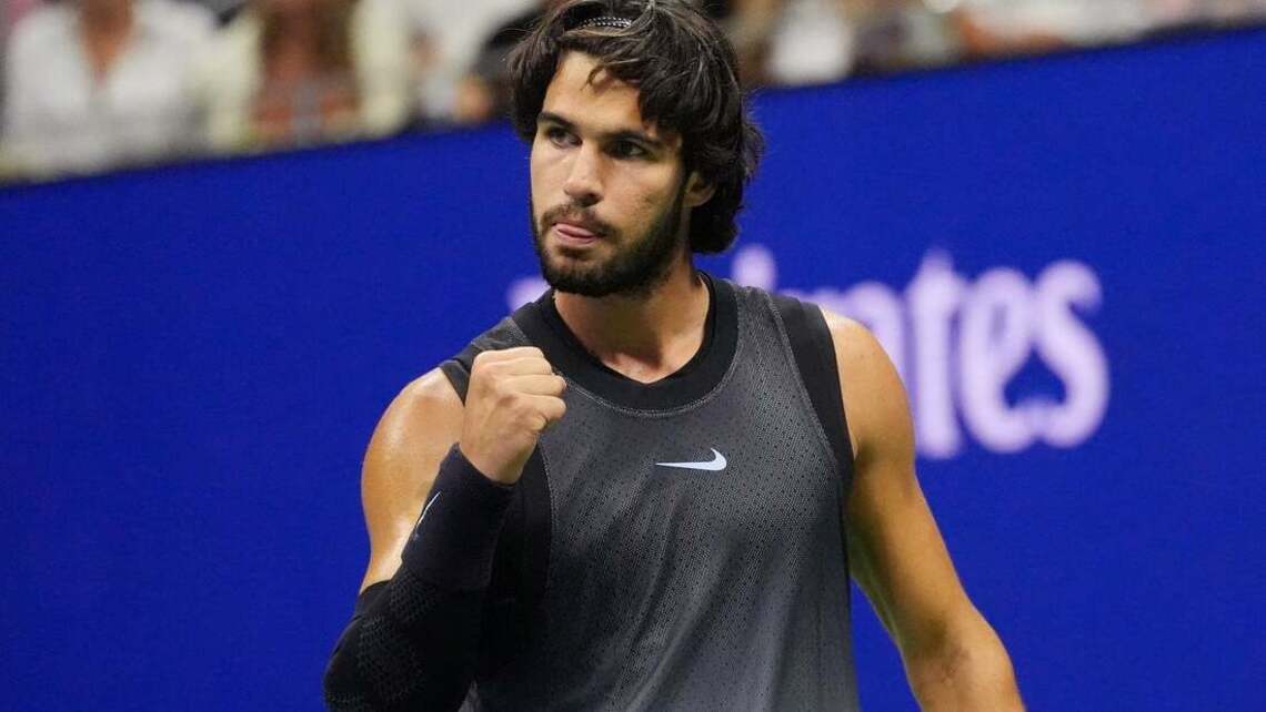 ATP roundup: Carlos Alcaraz fights off 4 set points in Tokyo 