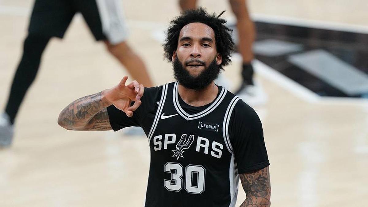  Julian Champagnie has had a standout postseason for the Spurs | Dustin Safranek-Imagn Images 