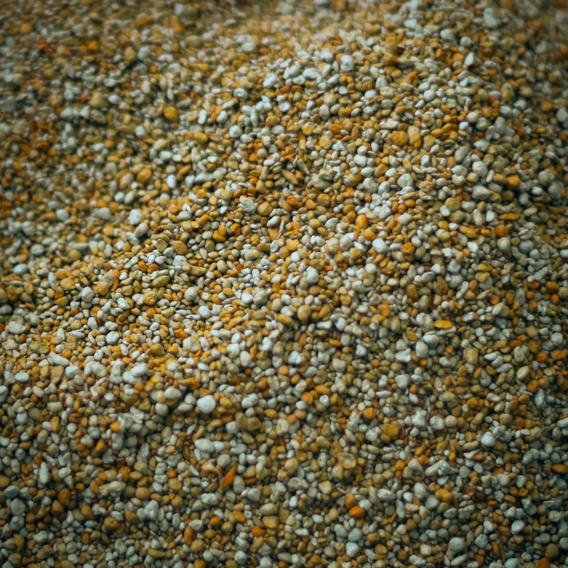  Weed preventer granules.