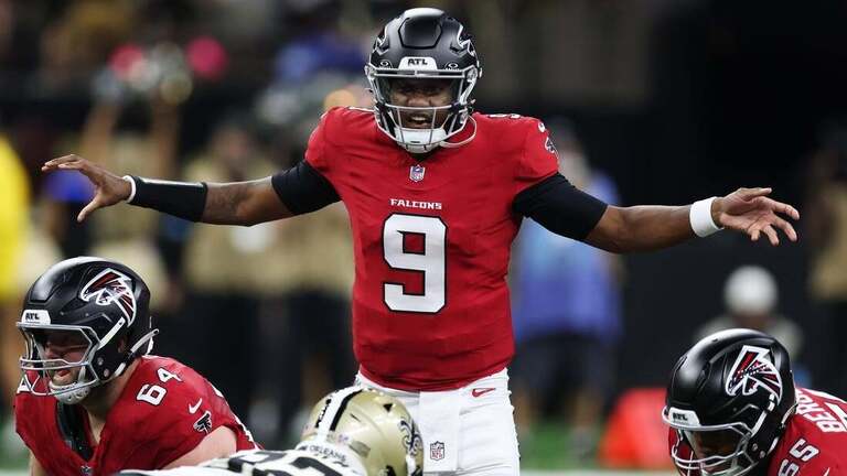 Falcons ride Michael Penix Jr., ground game into showdown vs. Ravens 
