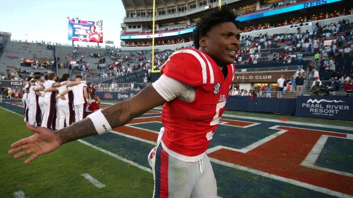 No. 12 Ole Miss, without Kewan Lacy, takes aim at Auburn   