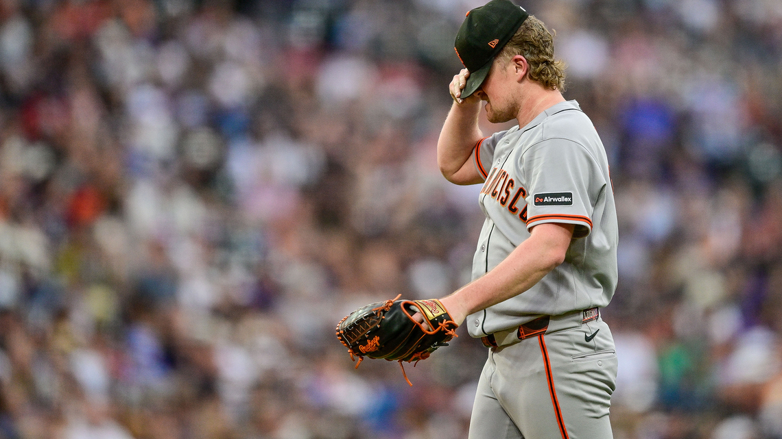 Logan Webb can't carry momentum into July as Giants blown out by Rockies 