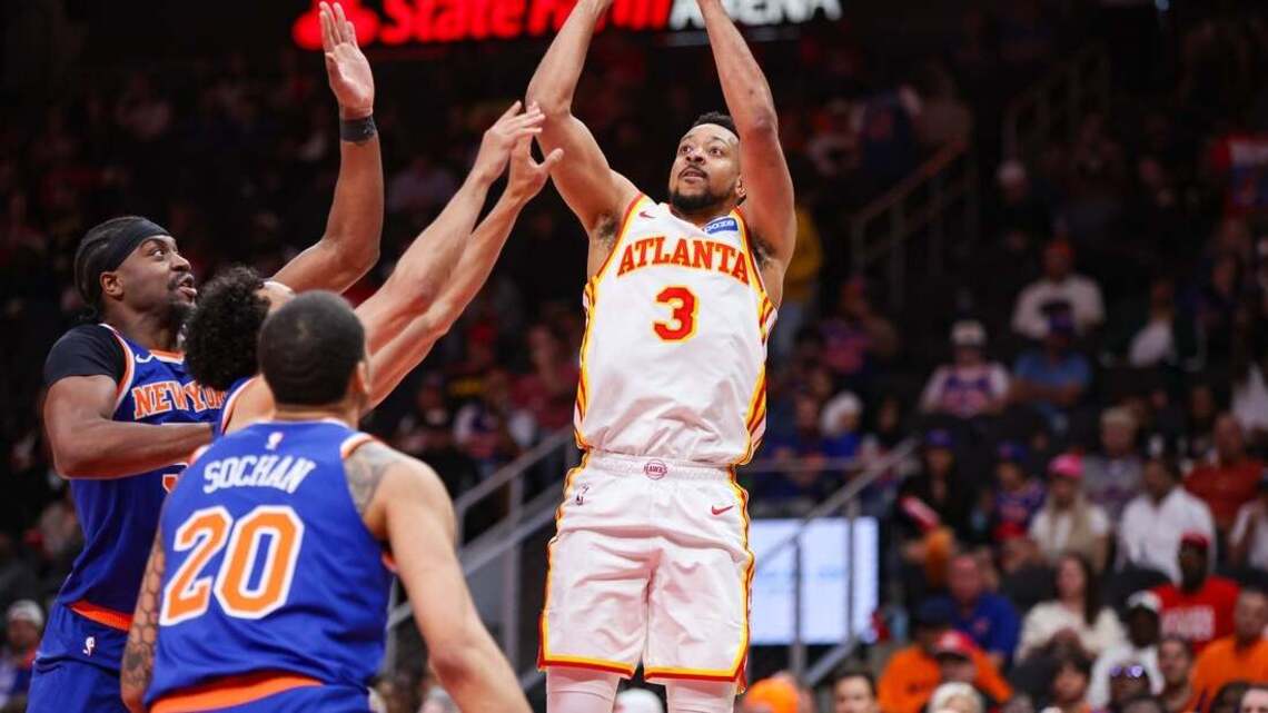 Reports: CJ McCollum signs 1-year deal to stay with Hawks 
