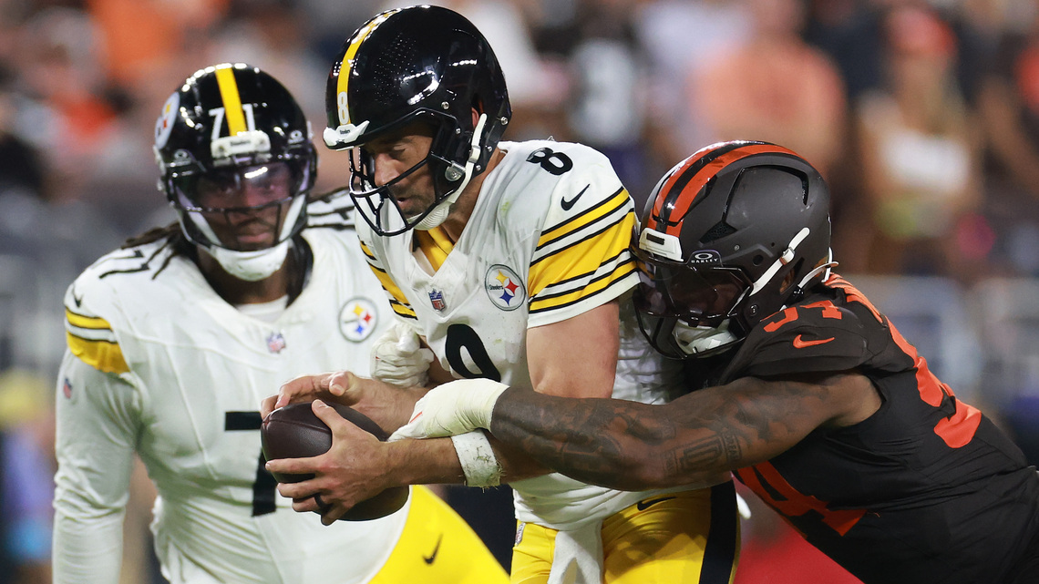 Steelers' frustrations in Cleveland continue with late loss to Browns 