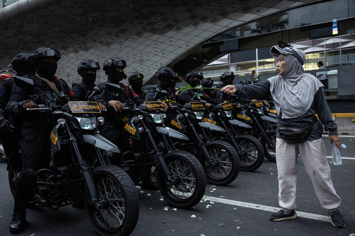 As forest fires rage, hundreds of Indonesian students protest ...