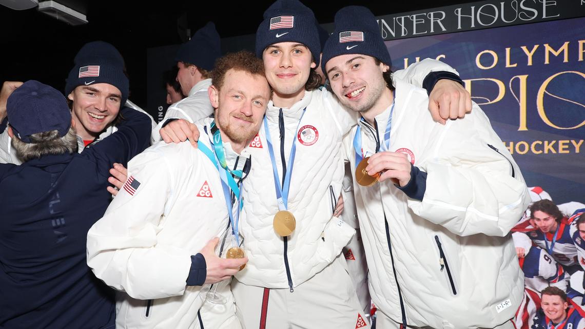 Team USA Hockey Player Quinn Hughes Appears Drunk During Live TV Interview 