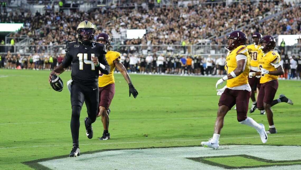 UCF has record-setting night in blowout of Bethune-Cookman 
