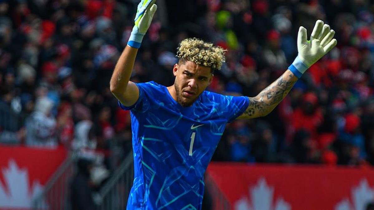  Dayne St. Clair enters the Canada camp prepared to battle for a World Cup starting role. | Anatoliy Cherkasov/Informa Plus Photo Agency/LightRocket/Getty Images 