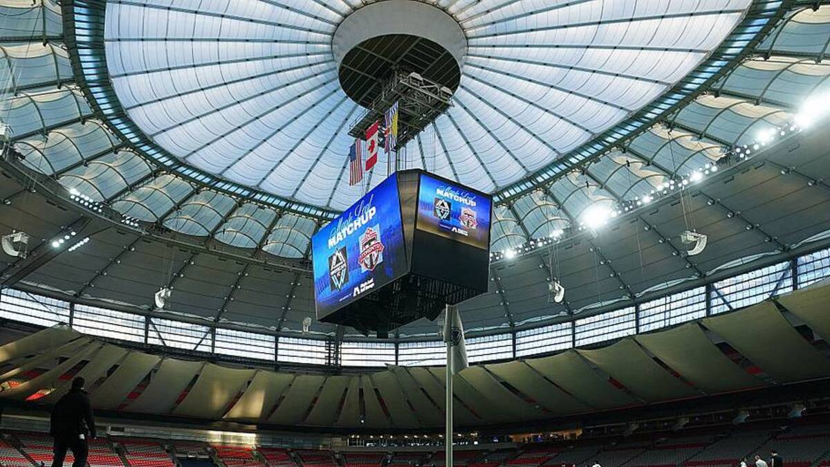  BC Place in Vancouver will host seven matches at the World Cup. | Rich Lam/MLS/Getty Images 
