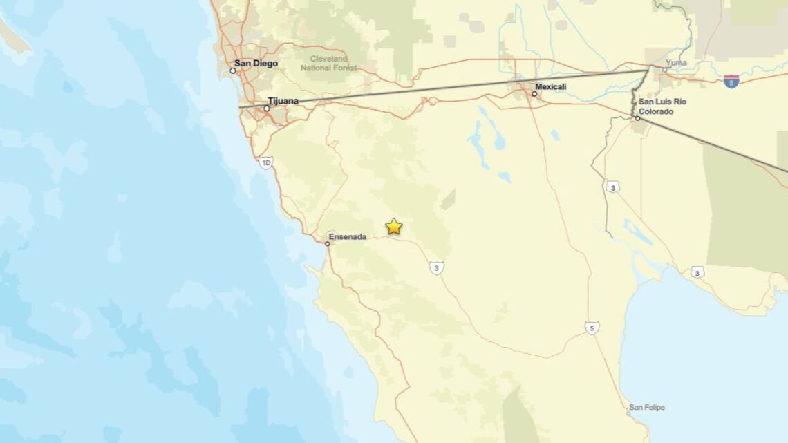 Update: 2.0 magnitude earthquake detected near Ensenada, B.C., MX on Sept. 29 