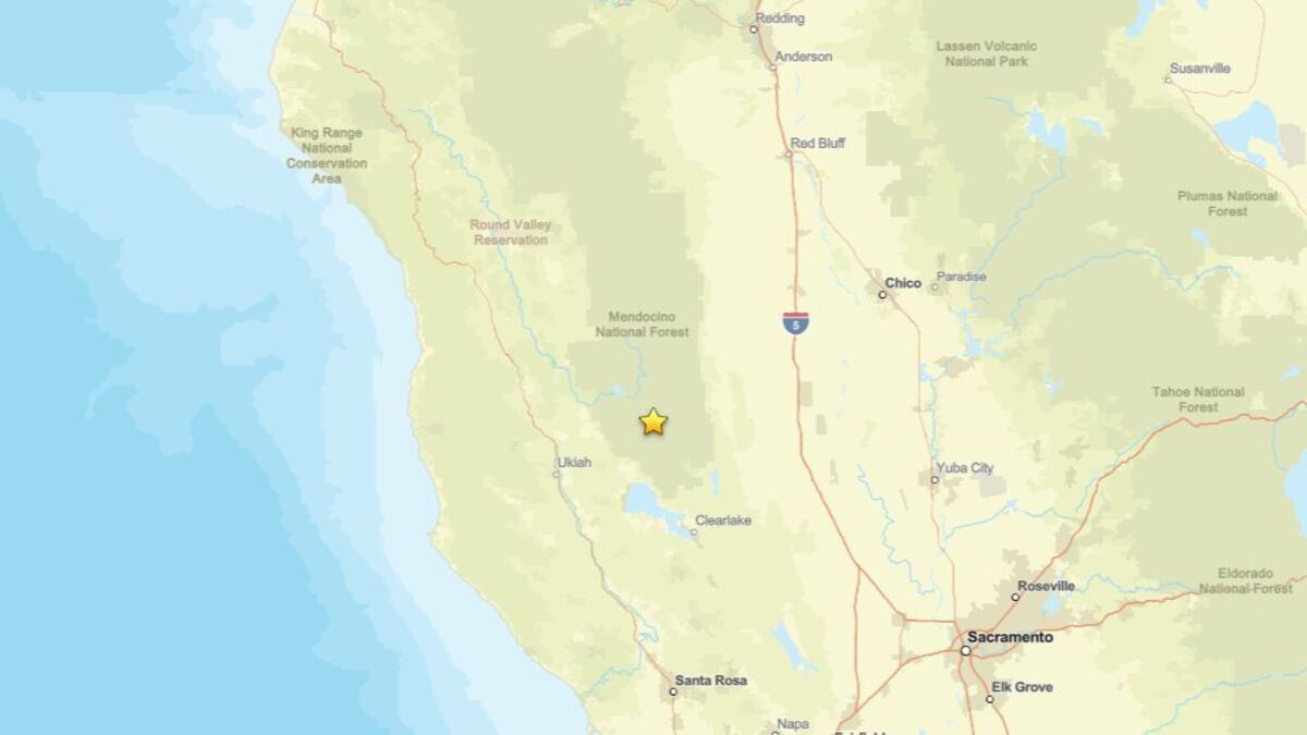 Earthquake measuring 2.3 shakes area close to Lake Pillsbury, CA on Oct ...