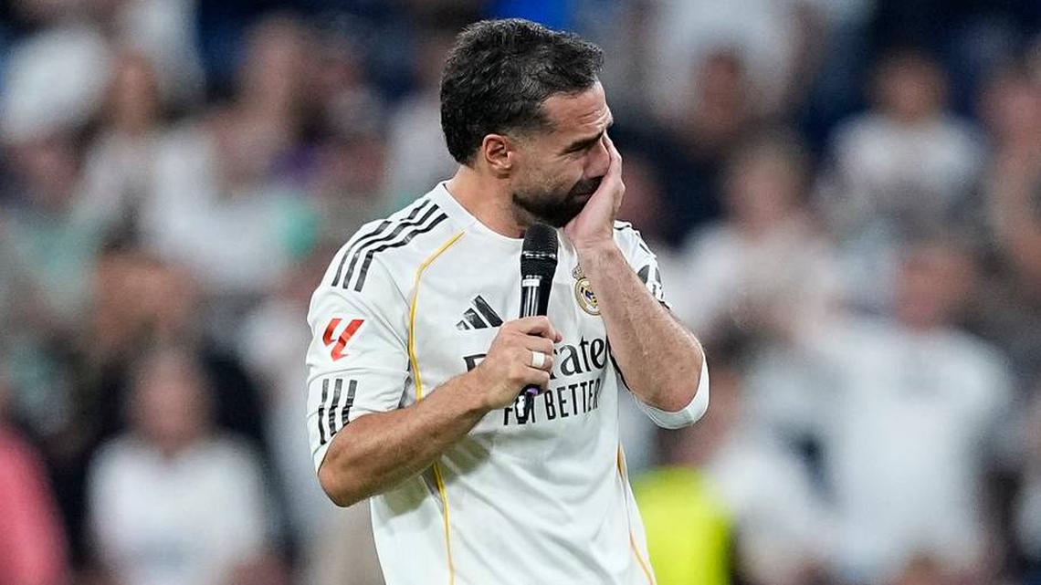 Dani Carvajal Breaks Down in Tears in Emotional Farewell to Real Madrid