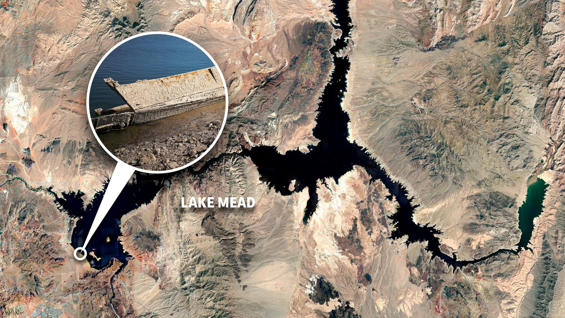 Grim discoveries emerge as Lake Mead's water levels drop 