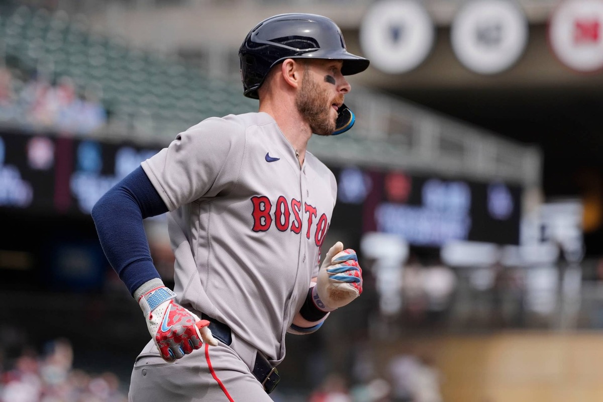  Boston Red Sox shortstop Trevor Story (10) Bruce Kluckhohn-Imagn Images
