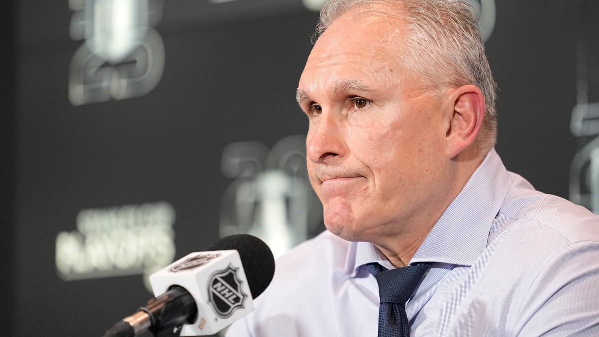 Former Toronto Maple Leafs head coach Craig Berube at Scotiabank Arena.
