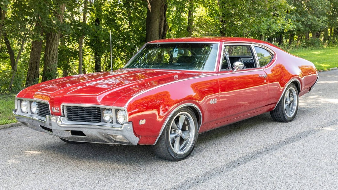 1969 Oldsmobile 442 Sports Coupe for Sale With 50,000 Miles Shown