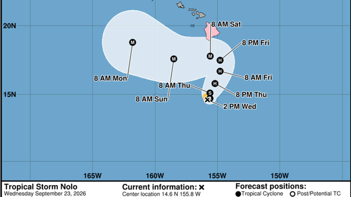 Time to prepare is 'now:' Catastrophic floods forecast in Hawaii from Nolo 