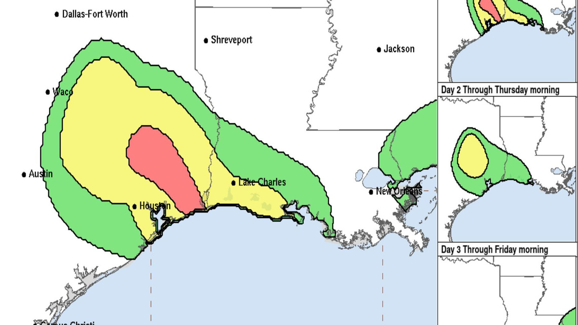 Tropical Storm Edouard makes landfall 7 miles from Texas border