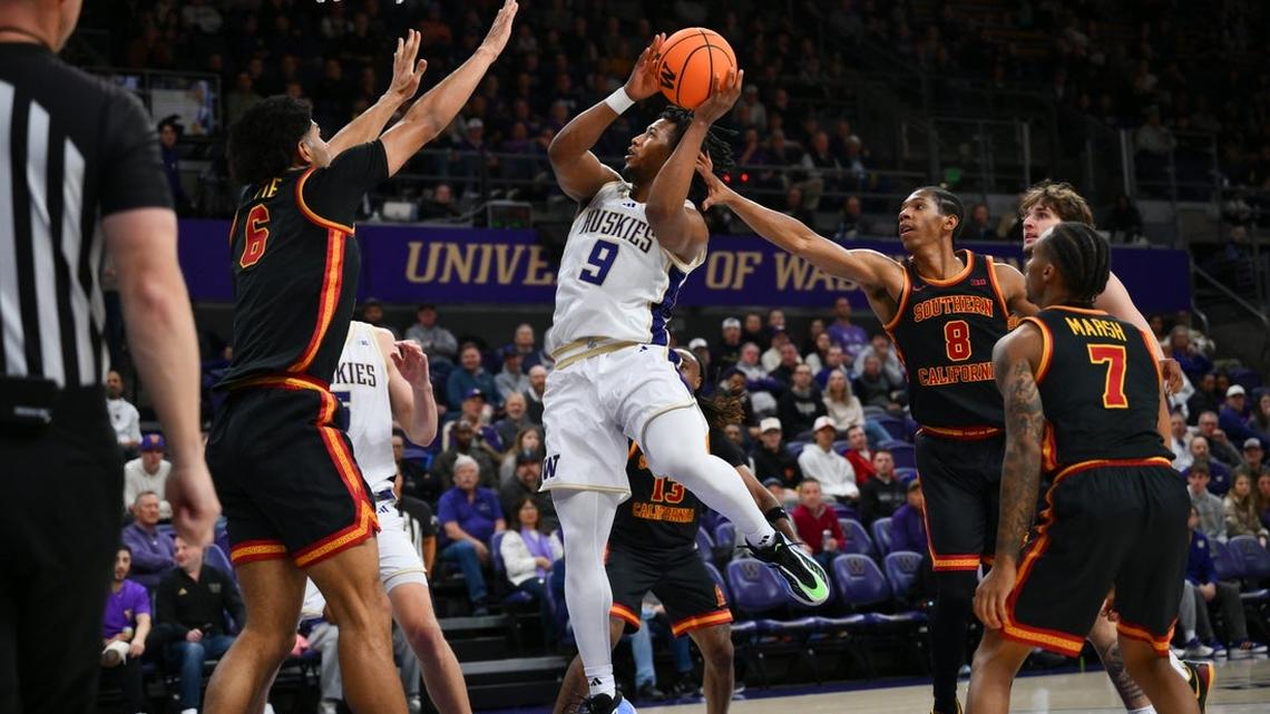 Hannes Steinbach's historic night helps Washington down USC 