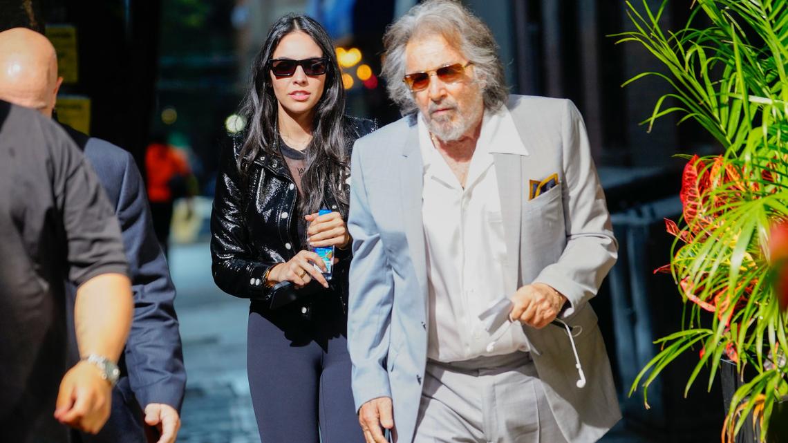 Al Pacino, 85, Makes Rare Appearance With 32-Year-Old Girlfriend 