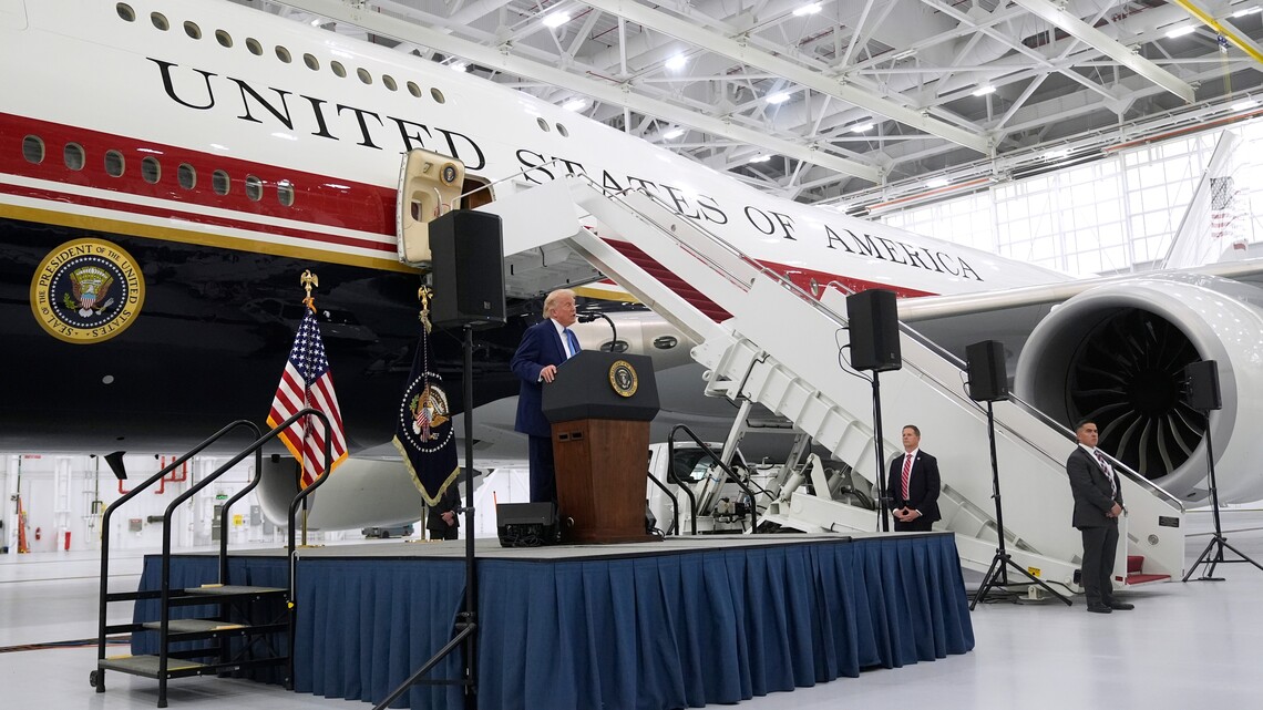 Photos: Trump Unveils New Air Force One After $400M Overhaul of Qatar Gift 