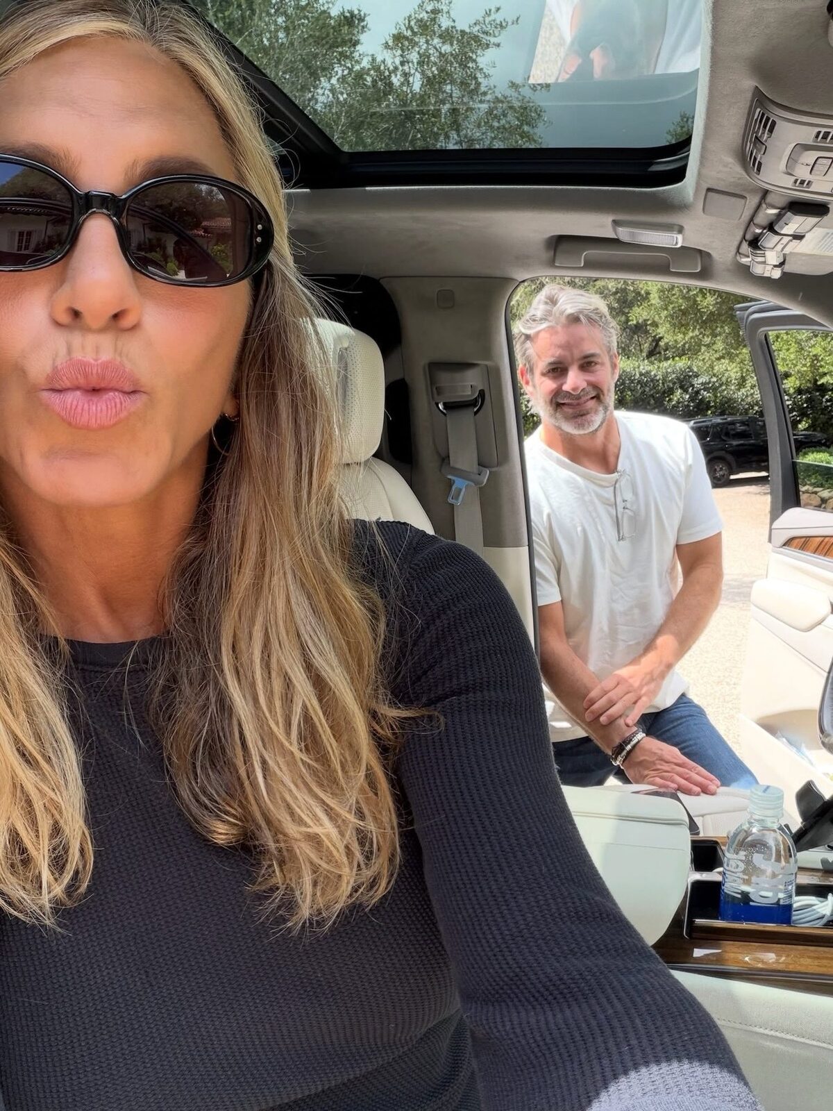 Jennifer Aniston and Jim Curtis