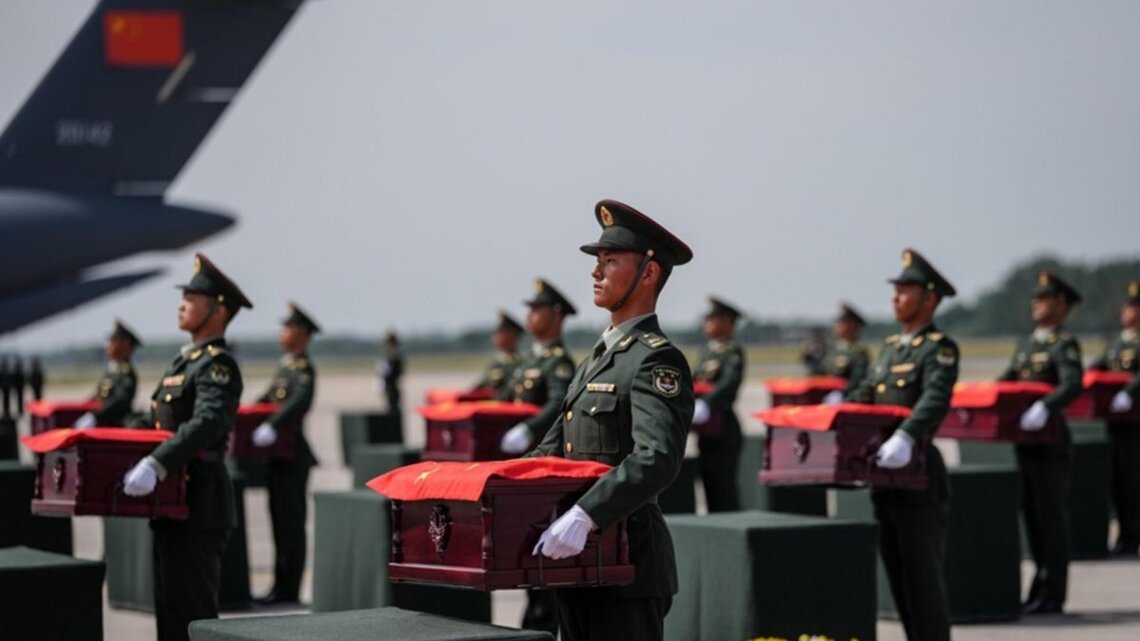 Chinese envoy visits Korean War cemetery in North Korea 