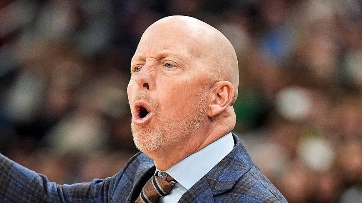  UCLA head coach Mick Cronin reacts to a play against Michigan State during the first half of Big Ten tournament quarterfinal at United Center in Chicago on Friday, March 13, 2026. | Junfu Han / USA TODAY NETWORK via Imagn Images 