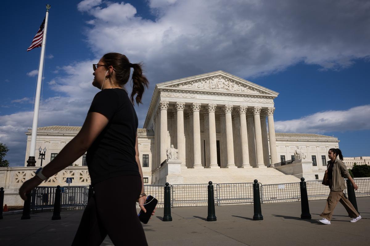  The U.S. Supreme Court building is seen on May 8, 2026. (Francis Chung/POLITICO via AP Images) 